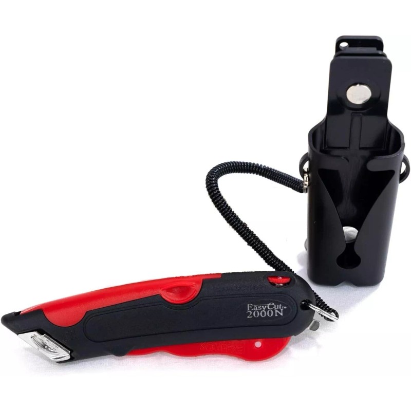 Easy Box Cutter 2000 Red, Food Grade with 81 Utility
