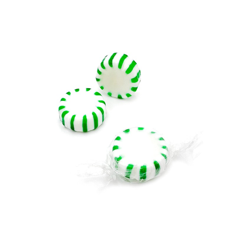 Starlight Spearmint Mints | 1 Pound Bag - Approx. 85