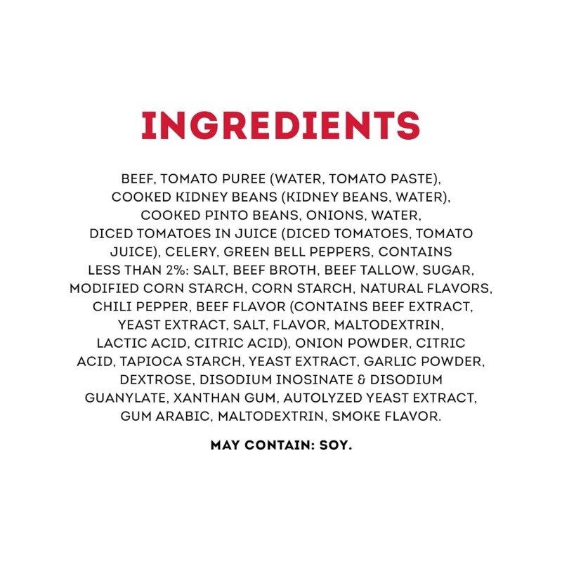 Wendy's Chili With Beans Canned Chili 15 oz.