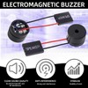 HARY 20PCS Piezo Buzzers for Quizzes 12085 leads, 3-12V 85dB