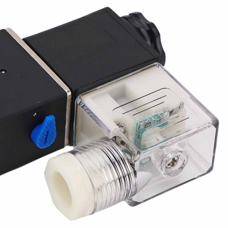 4V210‑08 Electric Solenoid Valve Normal 2 Position 5 Ways Air