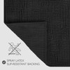 Allure Bobble Chenille Large Bath Mat Non Slip 60 x