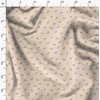 Soimoi White Velvet Fabric American Robin Bird Print Fabric by