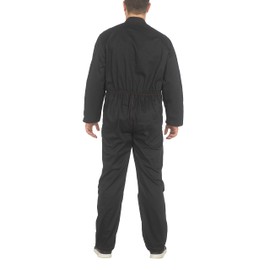 C.B.F. Balducci Group Work Suit with Multiple Pockets Work Suit, Black / red