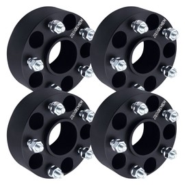 DCVAMOUS 4PC Black 5x4.75 Hubcentric Wheel Spacers 2 Inch with 12x1.5 Studs Compatible with Chevy GMC 5 Lug 5x120.65 for 1982-2003 Camaro | 1984-2019 Corvette | 1983-2005 Blazer | 1982-2004 S10