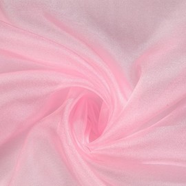 1 Meter breit 150cm Organzastoff zum Nähen,Soft Glitzer Tüllstoff, für DIY Basteln Bekleidung Tüllrock Hochzeitskleid Schleier Vorhänge für DIY Bastel Tischdecken Hochzeit Party Deko,Pink