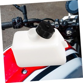 Mikinona Fuel Tank Motorcycle Gas Tank for 2 Stroke Engine Go Kart Gas Tank Minibike Mini Motos Gas Tank 2 Gas Tank Bikes 2 Stroke Gas Tank for Bike Fitness Karting Pocket Plastic