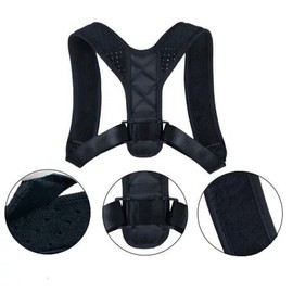Unbranded Posture Corrector Adjustable Back Brace Shoulder Support Clavicle Belt Men Women