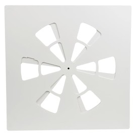 1 Pack Vent Directional Cover 24 x 24 Adjustable Ceiling Vent Cover for Flat Office Ceiling Vents Ceiling Air Deflector Optimize Airflow AC & HVAC Systems Product Size 23.8X23.8IN