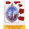 Times Square Christmas Ornament – New York City Holiday Collectible,