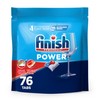 Finish Power Dishwasher Pods, No Pre-Rinse Dishwasher Detergent Soap For