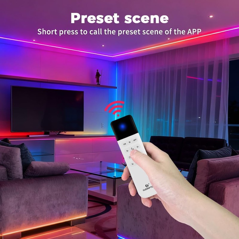 GLEDOPTO ESP Now WLED Remote Control WLED LED Strip Light