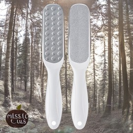 Hawaiian foot massage, foot cleaning, power generation foot care foot file, double-sided callus remover, white, 8 pieces, 1 pack, 54g / 하와잇 풋마사지 발청결 발전용 풋케어 풋파일 양면 발각질제거기 화이트 8개 1개입 54g
