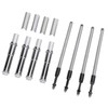 24PCS Adjustable Pushrods Cover Kit 0928 0023 Chrome Push Rod