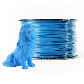 Prusament Azure Blue, PLA Filament 1.75mm 2kg Spool (4.4 lbs), Diameter Tolerance +/- 0.02mm