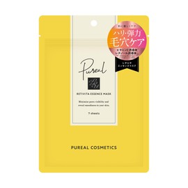 Pureal（ピュレア） パック レチビタエッセンスマスク 7枚入 毛穴ケア フェイスパック シートマスク