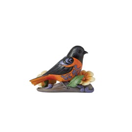 Enesco Jim Shore Heartwood Creek Baltimore Oriole Bird Figurine, 4.25 Inch, Multicolor