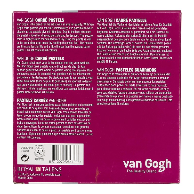 VAN GOGH Carre PASTL General 48