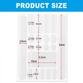 BEANPRECOY Frame & Chainstay Scratch Guard Sticker Pieces Bicycle Chainstay Protector Decal Bike Chain Stay Frame Scratch Protector Sticker Cover Bicycle Pad Guard Cases Protect Your Bicycle