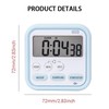 Kitchen Timer | Learning Clock with Screen Display,Multipurpose Quiet Timer