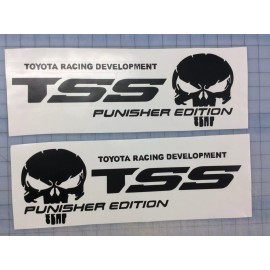 Oracal 651 TSS Punisher Edition Toyota Truck Tacoma Tundra Decals Stickers Vinyl