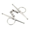 135mm Stainless Steel Horse Mouth Bit Full Cheek Snaffle Bit