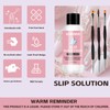 BOMVMVE Slip Solution Polygel, Poly Gel Slip Solution Nail Kit,
