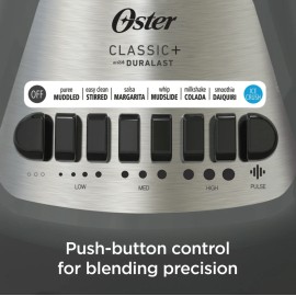 Unbranded Oster Party Blender XL 8-Cup Capacity Jar with 20oz Blend-N-Go Cup, 8 Speeds