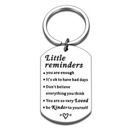 Stocking Stuffer for Teen Boys Girls, Good Luck Gifts Mental Health Gift, You Are Enough Inspirational Gifts for Women Teen Girls, Think of You Gifts, Daily Affirmation Cheer up Stocking Stuffer