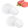 Burger Press Patty Makers, Round Non-stick Stuffed Hamburger Press Accessories