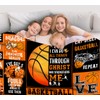 ISSOUS Basketball Blanket Gifts for Boys Girls,Basketball Blankets and Throws