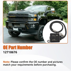 ArbDicco 12718676 Nox Sensor Compatible with 2017-2019 Chevy Silverado GMC Sierra 2500 3500 HD 6.0L 6.6L