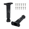 2pcs Bed Frame Support Legs, 5.12-8.66 Inch Adjustable Center Support