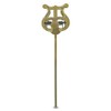 GEWA Marching Note Holder Brass Small Lyra 1 Handle Length
