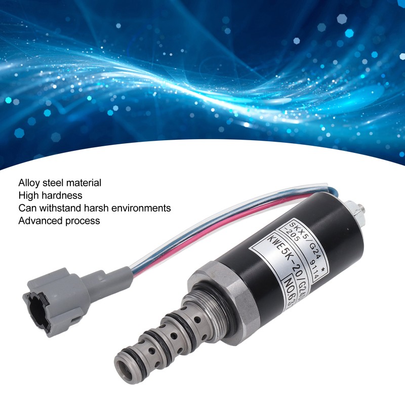 Safe Locking Solenoid Valve Alloy Steel Compact Size High Hardness