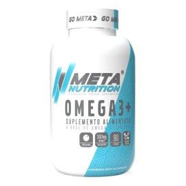 Omega Meta Nutrition Contenido Softgels Sabor Capsulas Suave
