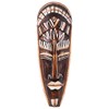 Kunsthandwerk Asien Painted Mask 30 cm Wooden Mask from Bali