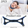 Chin Strap for Sleeping, Anti Snoring Chin Strap with Adjustable