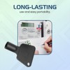 1ABOVE 2 pack Gas Meter Box Key, Triangular Key, Black