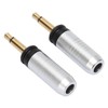 3.5mm Repair Plug Solder Type Gold Plated Replacement Mono Male