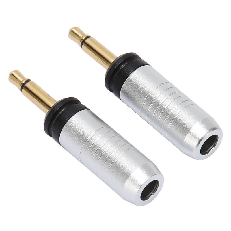 3.5mm Repair Plug Solder Type Gold Plated Replacement Mono Male