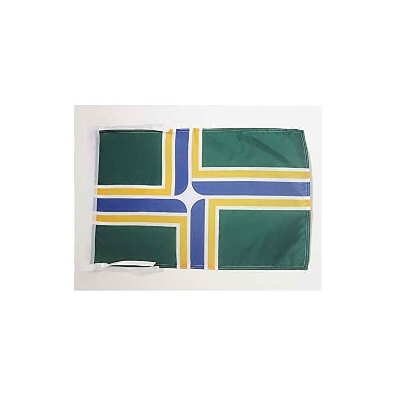 AZ FLAG Portland City Flag 18'' x 12'' cords -
