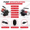 TOPWAY 110V AC Gasoline Fuel Pump 3.7GPM Self-priming Oil Transfer