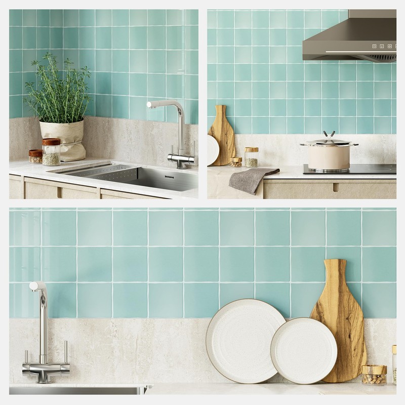 Yoillione Peel and Stick Backsplash for Kitchen: Self Adhesive Wall