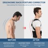 NormXinRui Adjustable Back Posture Belt, Posture Corrector for Women and