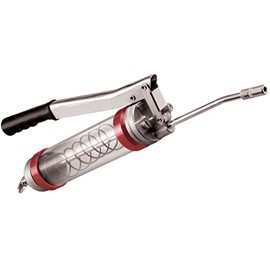 LubriMatic LS-CGG-RED Clear Lever Grease Gun Red Ends