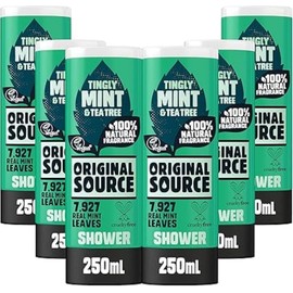 Original Source Tea Tree & Mint Shower Gel 250ml - (Pack of 6)