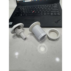 CMP Std SPA WHITE Top Draw Air Control Crescent Shaped 1-3/4" HS 25098-000-000