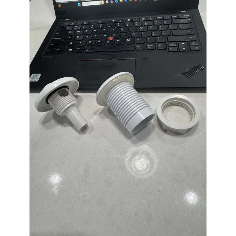 CMP Std SPA WHITE Top Draw Air Control Crescent Shaped