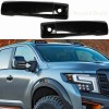 Torox For 2004-2024 Nissan Titan GLOSS BLACK Door Handle COVERS